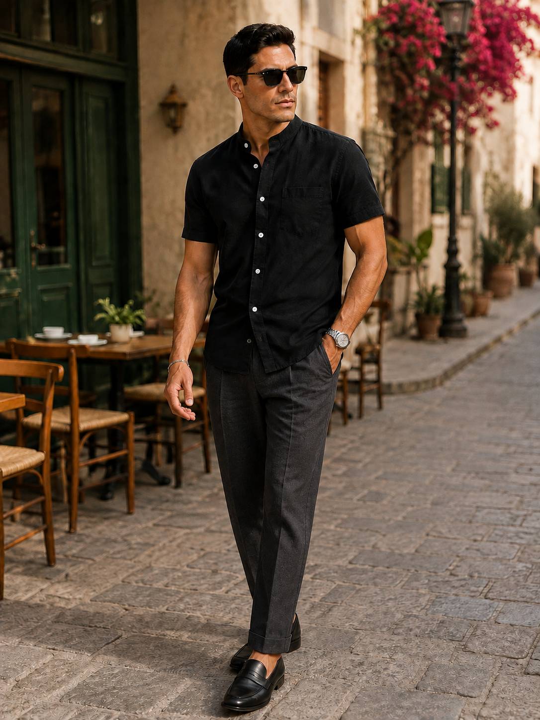 Camisa Santorini