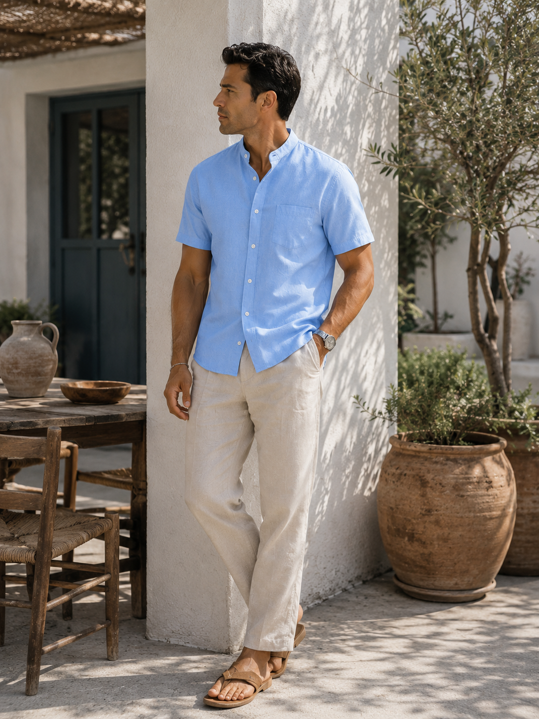 Camisa Santorini