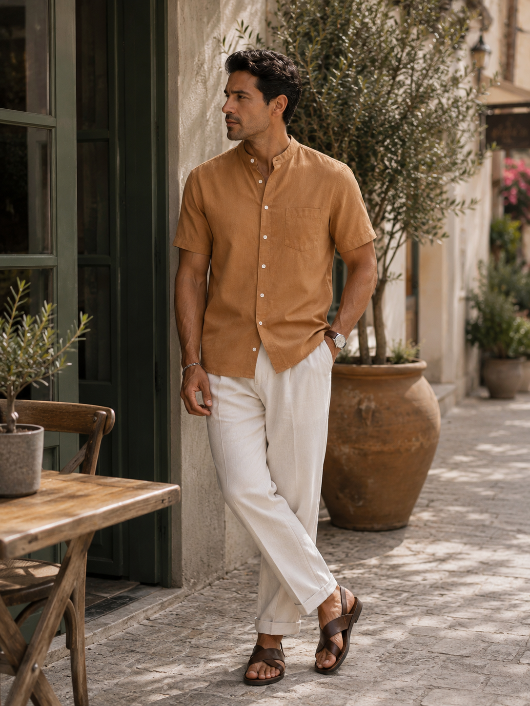 Camisa Santorini
